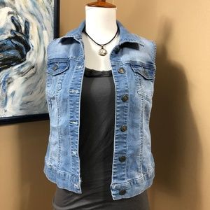 Artisan NY Denim Jean Vest